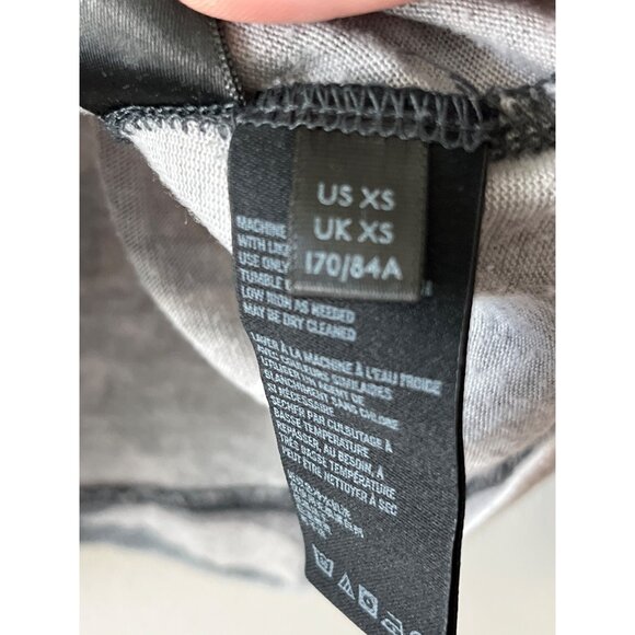 We the Free Free People Arielle Camo Print Long Sleeve Crew Neck Top Slouchy XS‎ - Picture 5 of 8